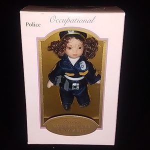 Police - Porcelain Occupational Collectible Ornament